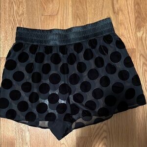 Victoria’s Secret sheer polka dot boxer sz M